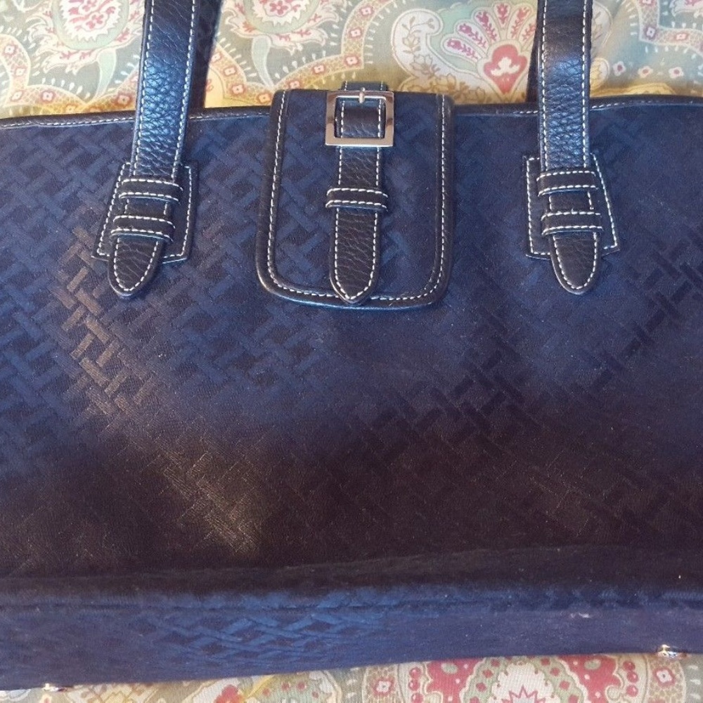 Talbots black handbag shoulder bag purse